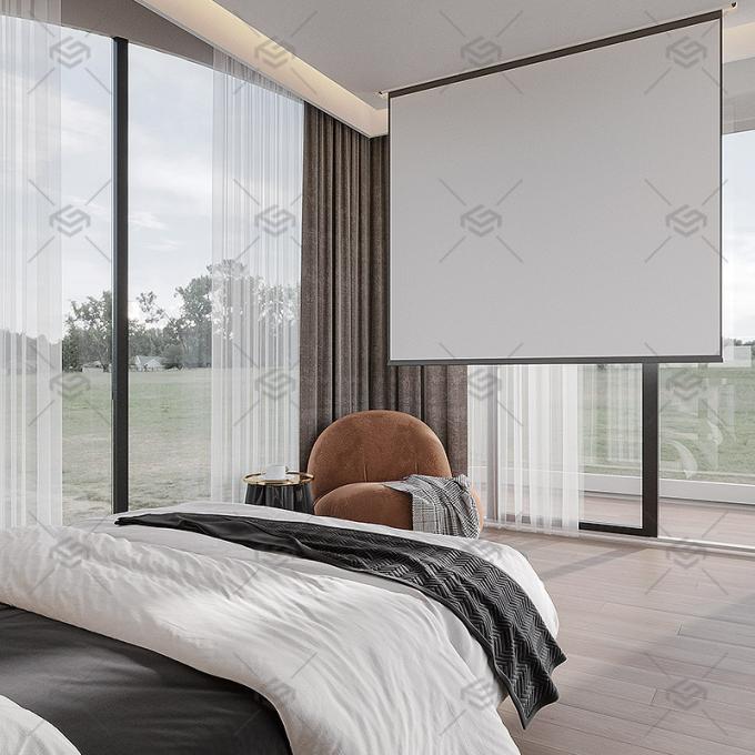 Prefab Contemporary Garden Office Pod Tiny Garden Office Cube UV Resistant 3