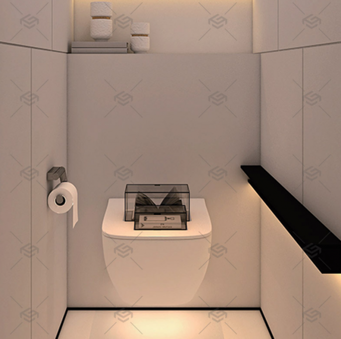 Prefab Contemporary Garden Office Pod Tiny Garden Office Cube UV Resistant 6