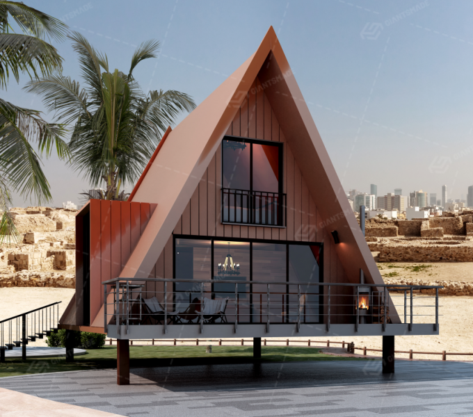 Prefab Contemporary Garden Office Pod Tiny Garden Office Cube UV Resistant 23