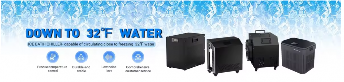 Automatic Chiller For Ice Bath Cold Tub Chiller Eco Friendly For 0 Degrees 0