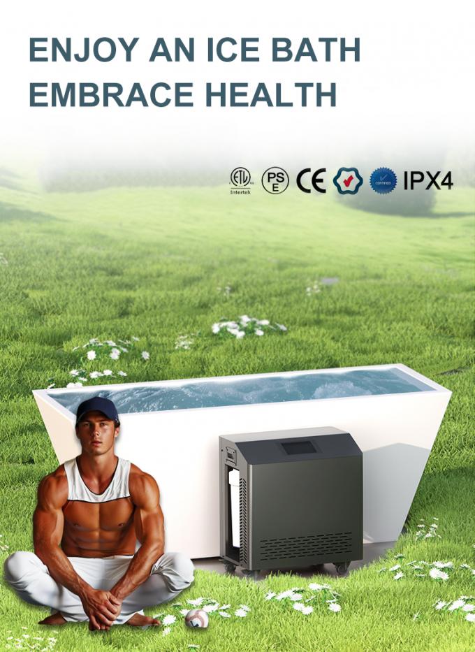 430W Ice Plunge Chiller Ozone Cycle Use Multifunctional High Safety Level 0
