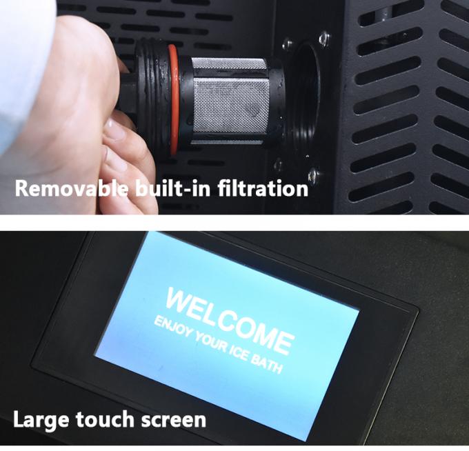 430W Ice Plunge Chiller Ozone Cycle Use Multifunctional High Safety Level 9