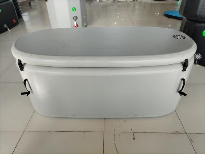 Outdoor Portable Cold Plunge Ice Barrel Bath High Durability For Adult Spa 1