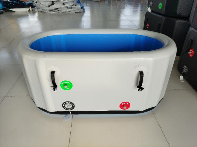 Outdoor Portable Cold Plunge Ice Barrel Bath High Durability For Adult Spa 2