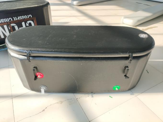 Outdoor Portable Cold Plunge Ice Barrel Bath High Durability For Adult Spa 3