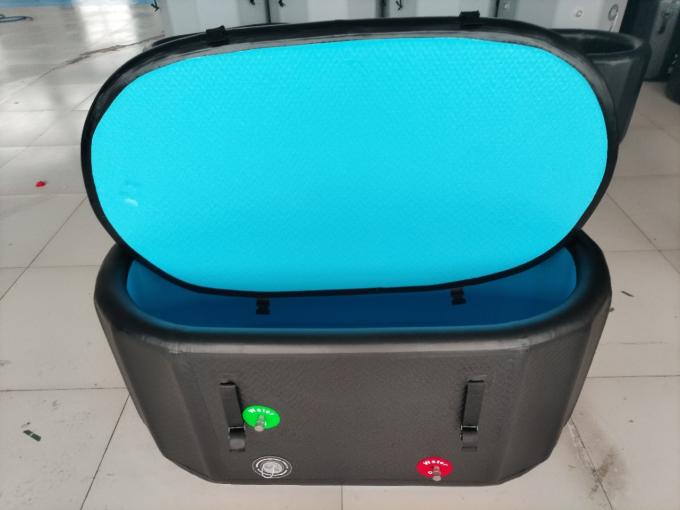 Outdoor Portable Cold Plunge Ice Barrel Bath High Durability For Adult Spa 4