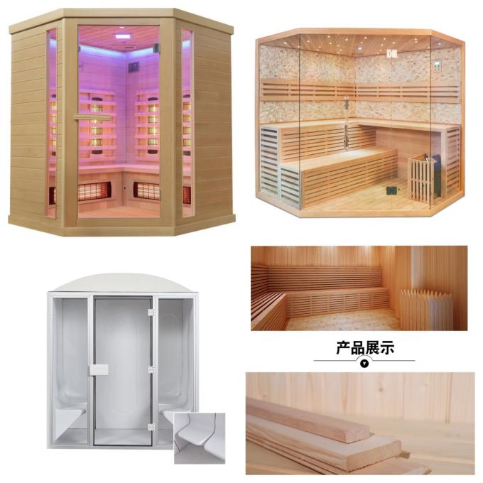 3 Phases Electric Sauna Heater 3-21KW Wet Steam Steam Heating With Digital Control 17