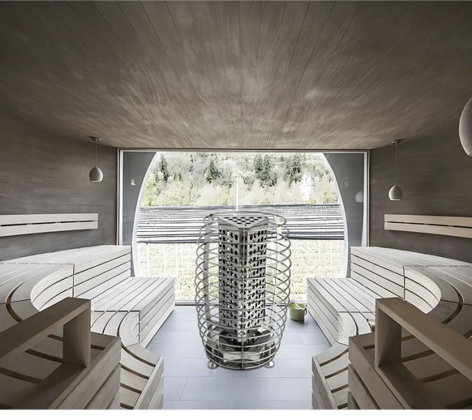 Stainless Steel Smart Electric Sauna Unit Electric Steam Sauna Heater 8