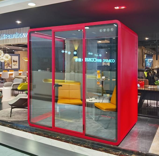  Hot Sale Soundproof Indoor Mobile Work Space Office Pod Meeting Work Pods Phone Study Cabin Office Booth 1