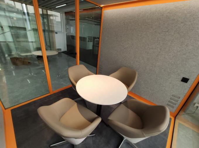  Hot Sale Soundproof Indoor Mobile Work Space Office Pod Meeting Work Pods Phone Study Cabin Office Booth 5