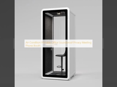 Air Condition Portable Office Soundproof Privacy Meeting Phone Booth